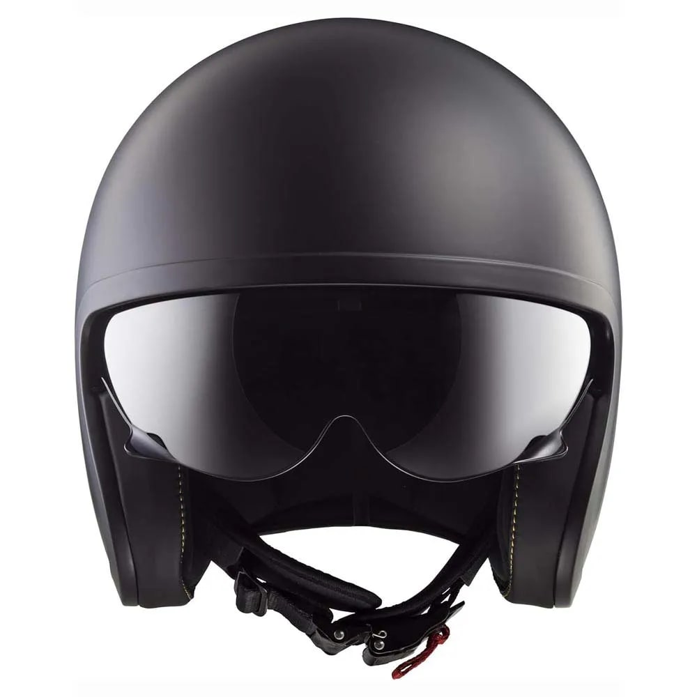CASCO LS2 OF599 SPITFIRE II BLACK MATT S3