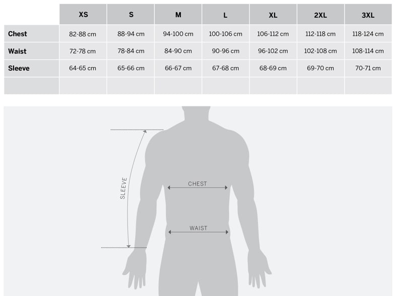 Chaqueta dual road Negro gris L2