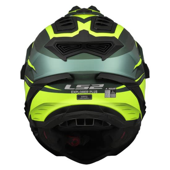 CASCO LS2 MX701 EXPLORER SPIRE VERDE AMARILLO MATTE T-XL3