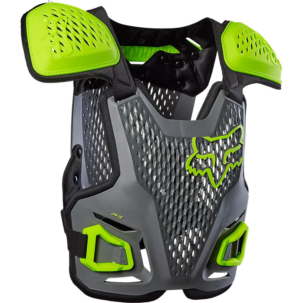 Jofa L XL Moto R3 Gris/Amarillo Fox1