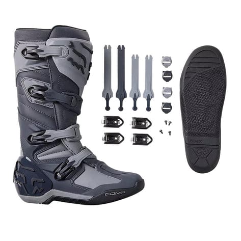 Botas Moto Comp Gris Fox6