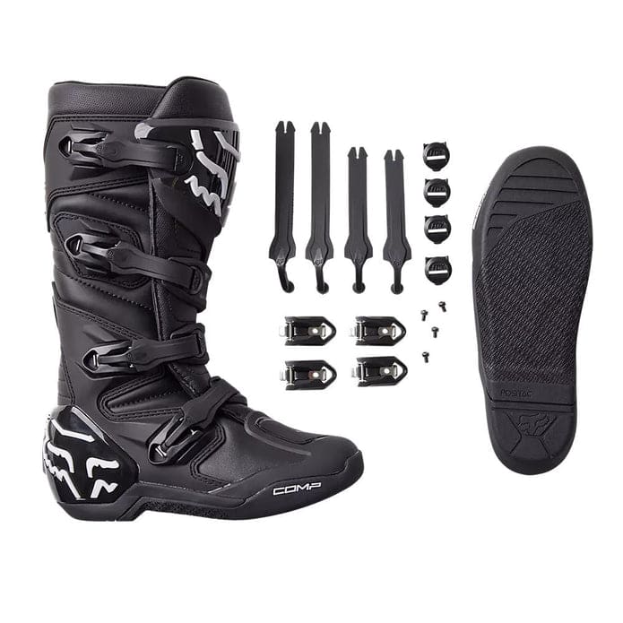 Botas talla 9  Comp Negro Fox4