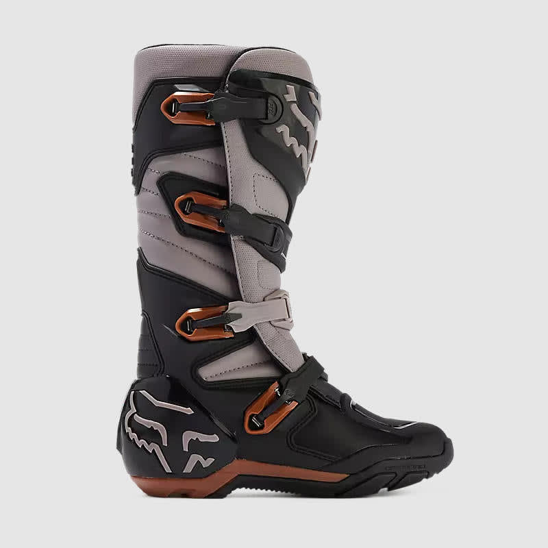 Botas Moto Comp X Negro/Cafe FOX2