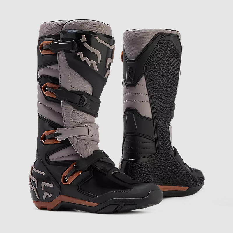 Botas Moto Comp X Negro/Cafe FOX1