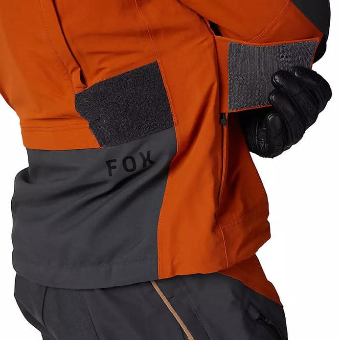 CHAQUETA FOX DEFEND GORETEX NEGRA T-L4