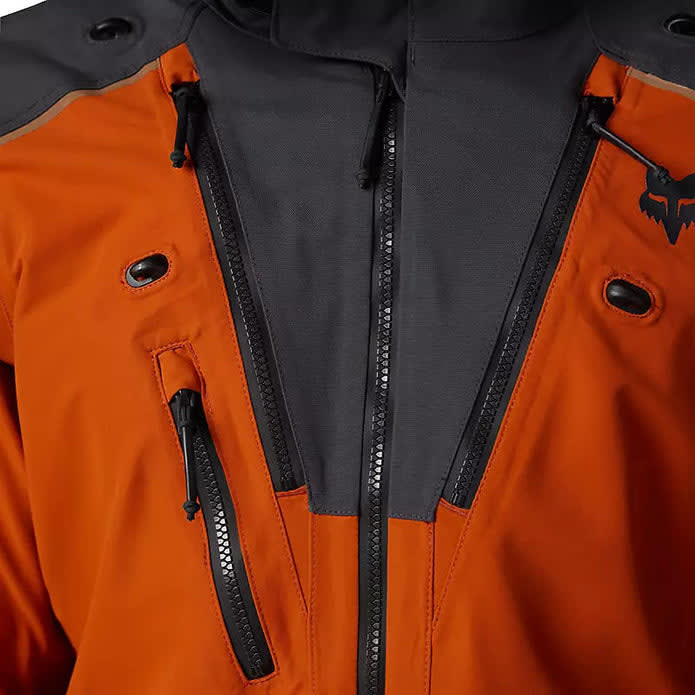 CHAQUETA FOX DEFEND GORETEX NARANJA T-XL4