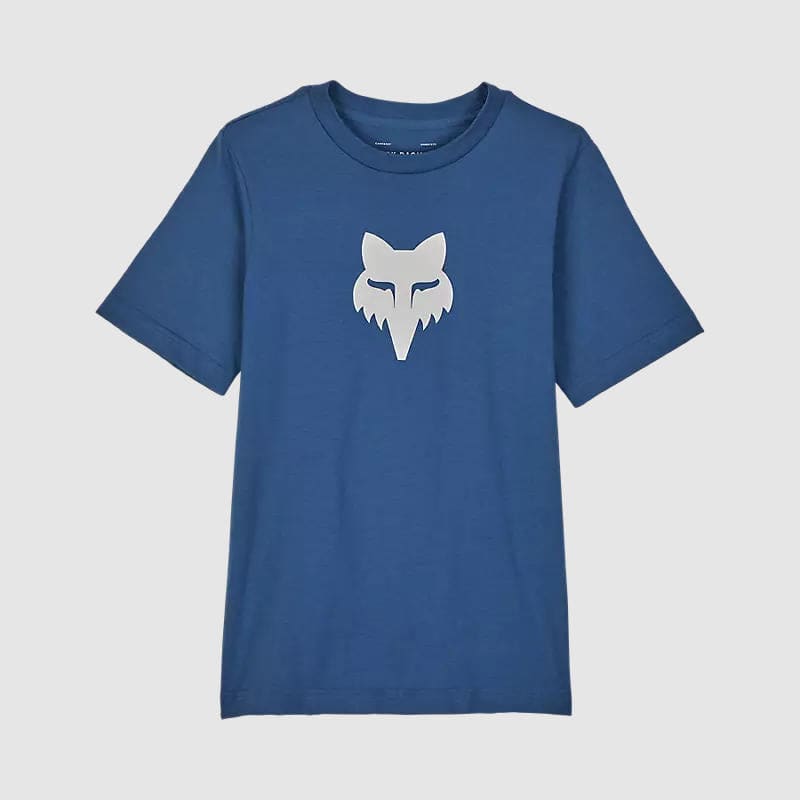 POLERA NIÑO FOX MANGA CORTA AZUL  XL1