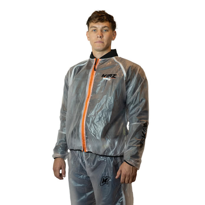 CHAQUETA KMZ IMPERMEABLE WATER L TRANSPARENTE2