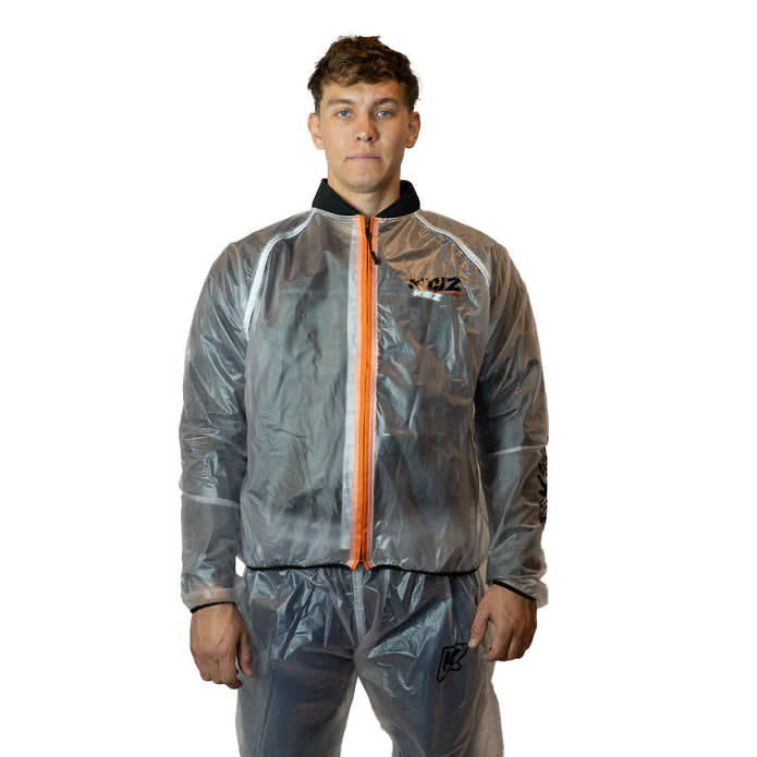 CHAQUETA KMZ IMPERMEABLE WATER M TRANSPARENTE1