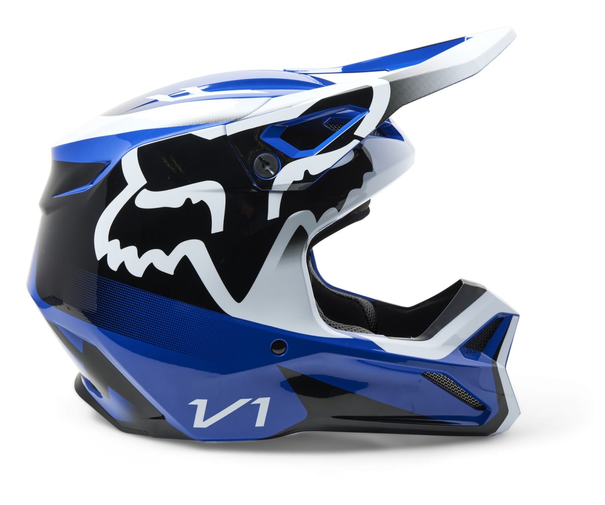 Casco FOX V1  Leed Azul2