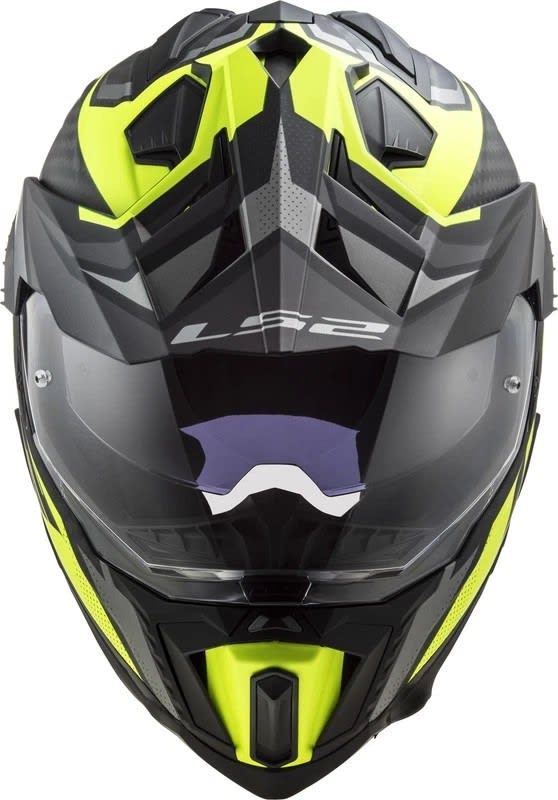 CASCO LS2 MX701CARBON FOCUS TITA. AMARILLO MATE  T-M2