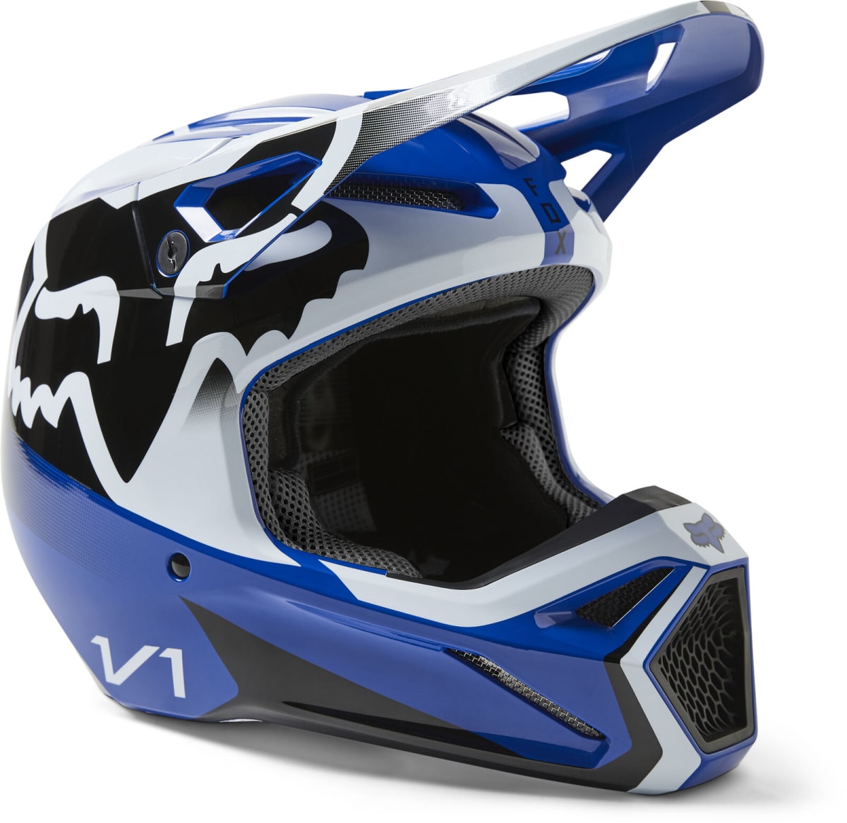 Casco FOX V1  Leed Azul1