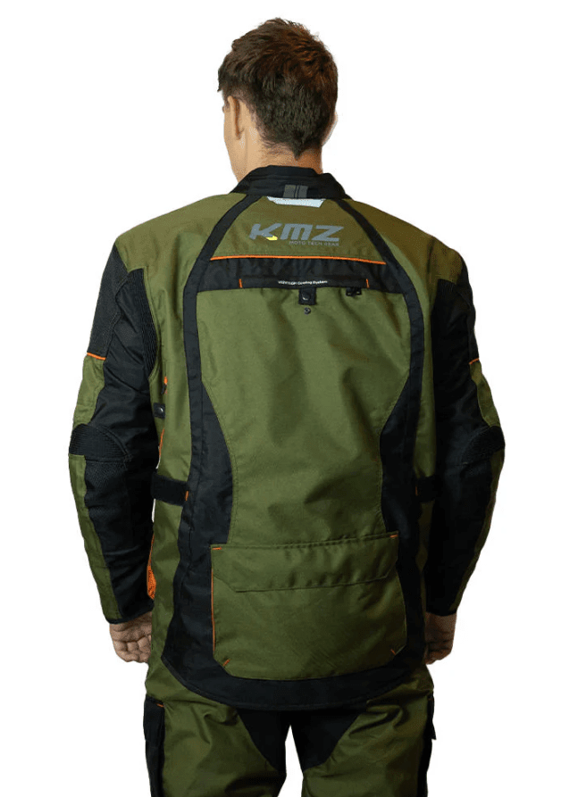 CHAQUETA LARGA KMZ SIGNATURE VERDE M2
