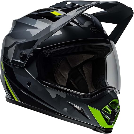 Casco Bell Adv MX-9 MIPS Alpine Negro Amarillo XXL1
