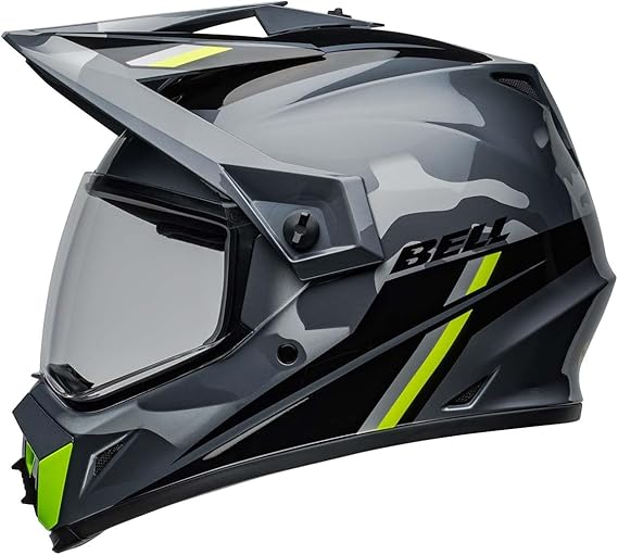 Casco Bell Adv MX-9 MIPS Alpine Negro Amarillo XL4