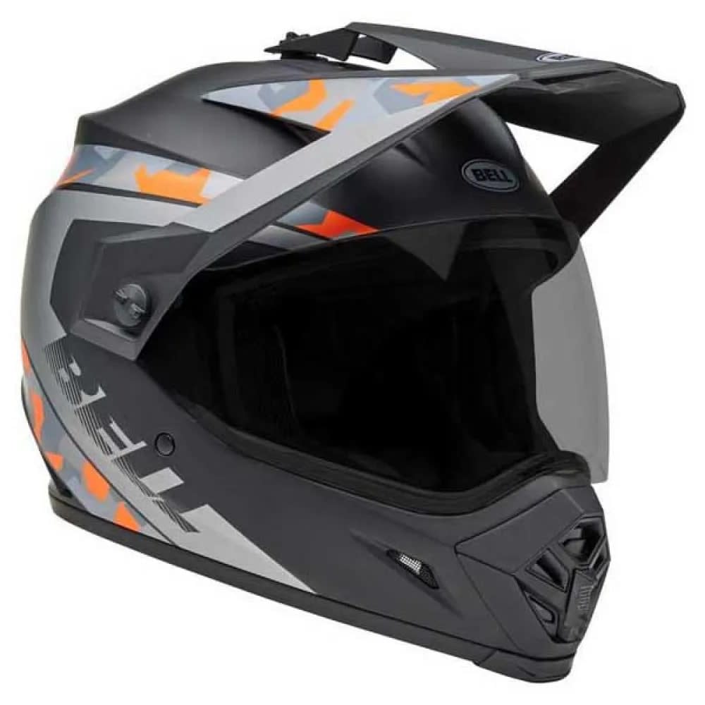 Casco Bell Adv MX-9 MIPS Negro Orange CAM S2