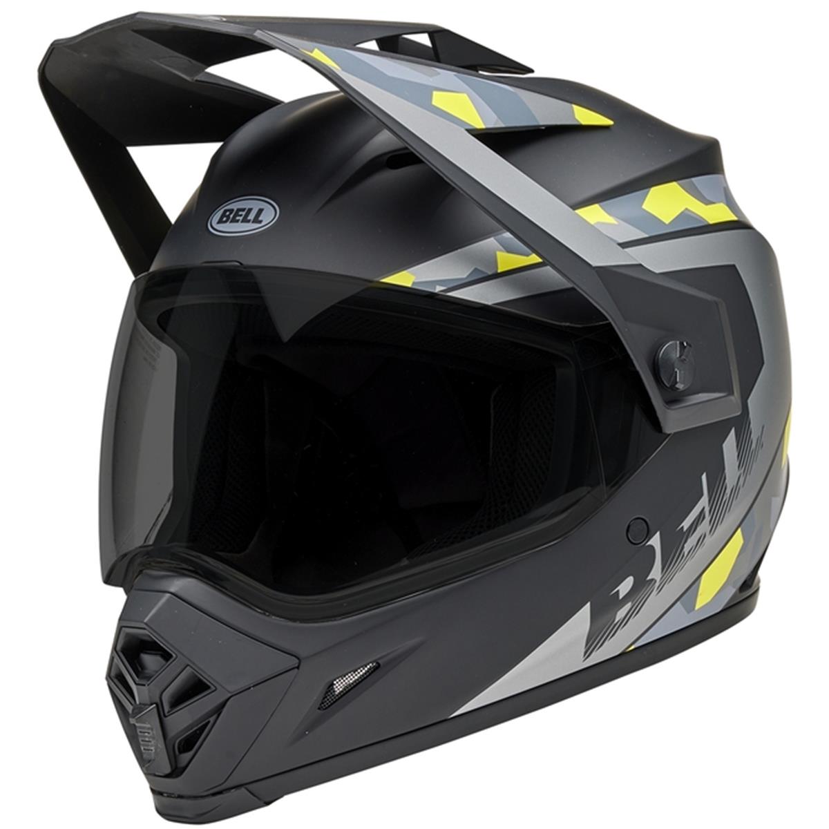 Casco Bell Adv MX-9 MIPS Negro Amarillo S1