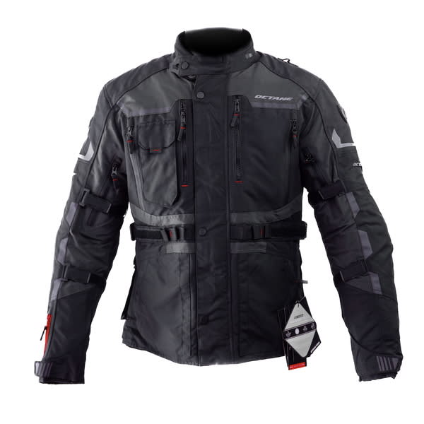 Chaqueta Octane Scorpion Negro Gris L1