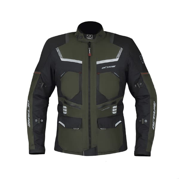Chaqueta Octane Hurricane verde oscuro 4XL1