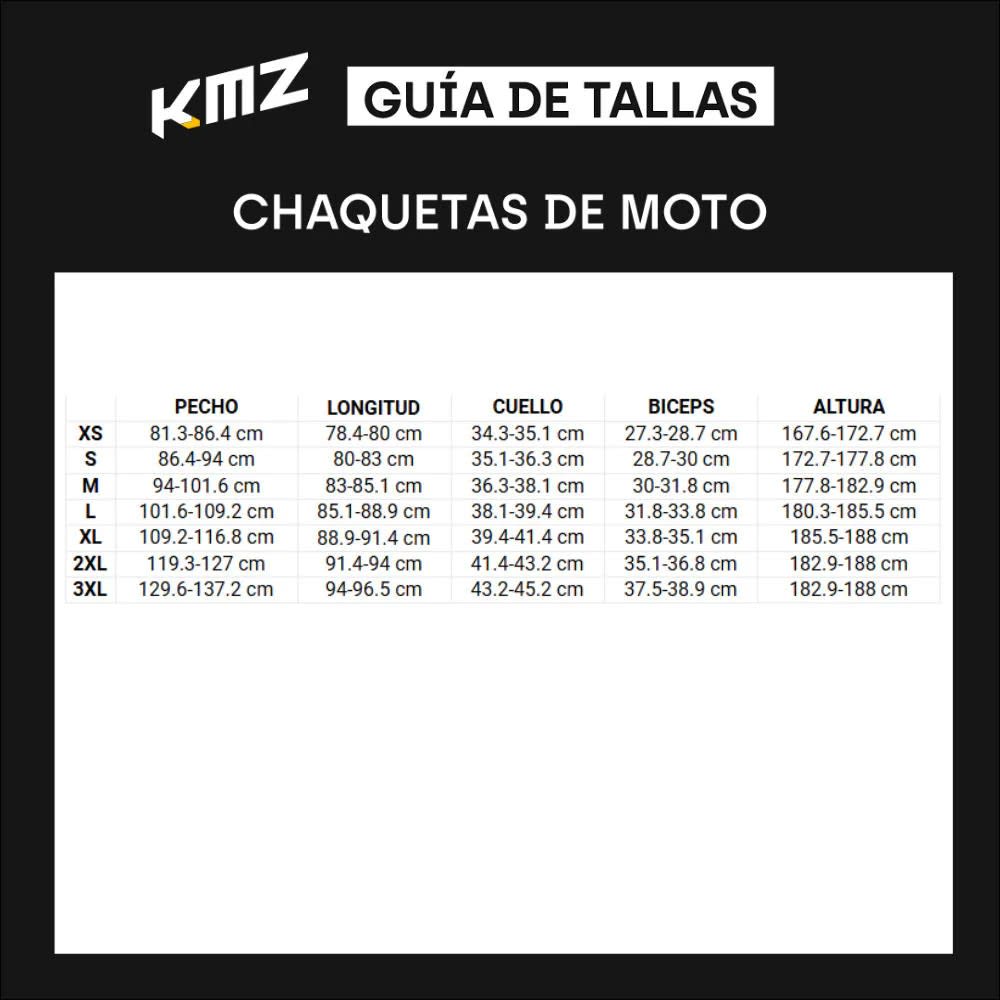 CHAQUETA CORTA KMZ IGNITE NEGRO NEON M3