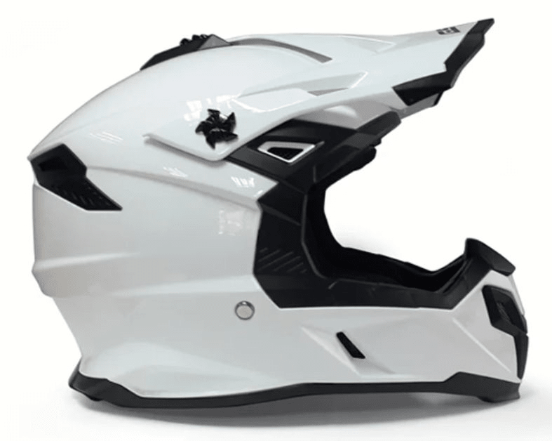 Casco MX blanco enduro GSB XXL1