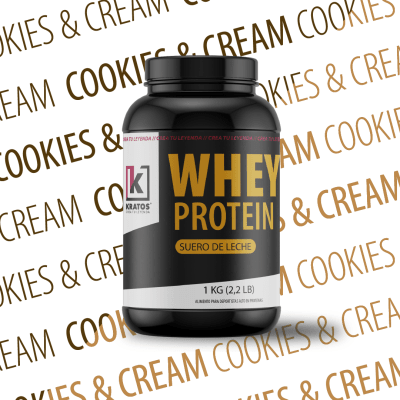 WHEY PROTEIN SABOR COOKIE AND CREAM