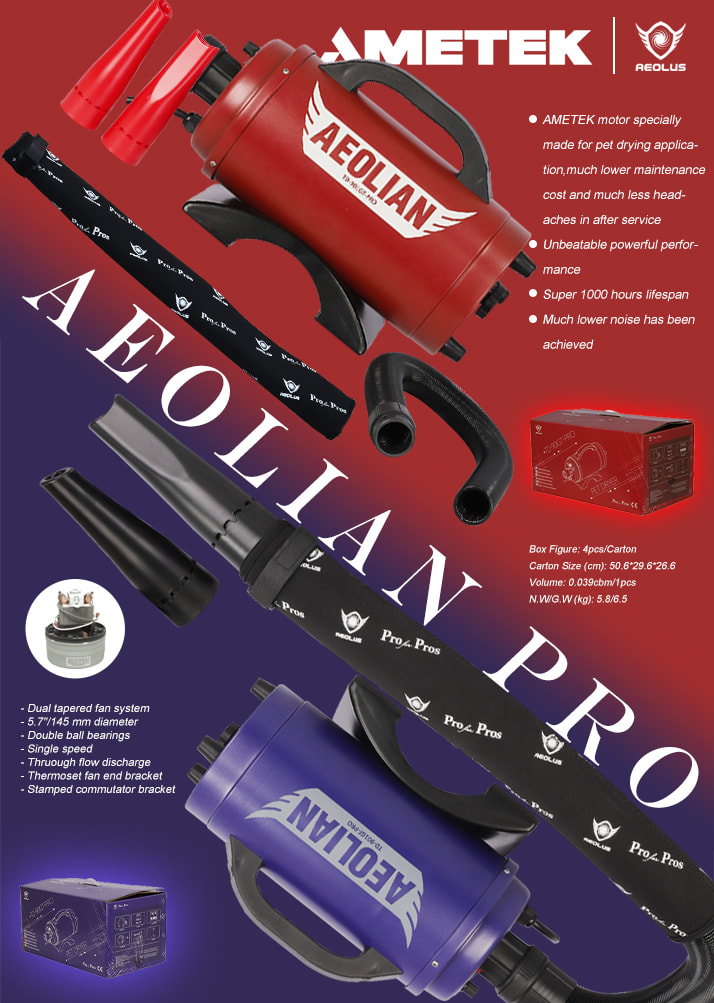 TURBINA AEOLIAN PRO RED La Casa del Peluquero Canino