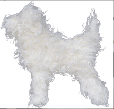PELUCA CUERPO MODEL DOG TEDDY BEAR