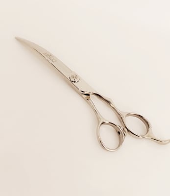 TIJERA CURVA MACO VG10 ROSE