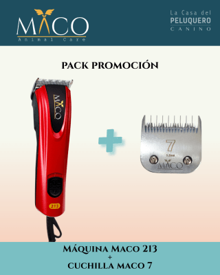 Pack Maco 213 + Cuchillo Maco 7