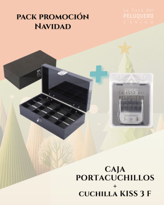 Pack Caja portacuchilla AEOLUS + Cuchilla KISS 3 F