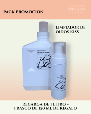 PACK Mousse Limpiador de Oídos KISS