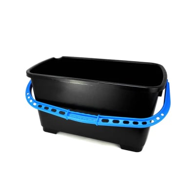 BALDE NEGRO CON MANILLAS COLOR CALIPSO 22 LTS
