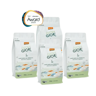 Pack 4 café Robusto en grano