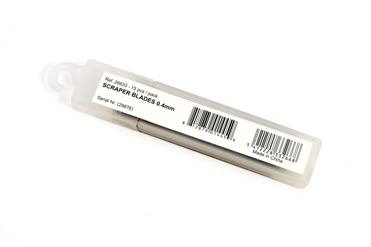 CUCHILLAS PARA MANGO RASPADOR 0,4 MM2