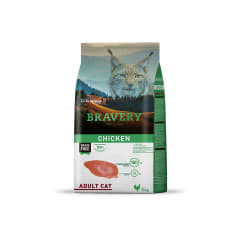 BRAVERY GATO ADULTO POLLO 2KG – ALIMENTO PREMIUM GRAIN FREE PARA GATOS | CHILE