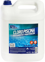 Aguacol Cloro Piscina 10L – Cloro Líquido para Desinfección y Mantención de Piscinas