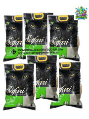 Manga Arena Safari Manzana 24kg 6x4kg Aglutinante Precio Chile | Arena Sanitaria Gato Control Olor