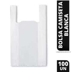 Bolsa 35x40 Camiseta Mediana Precio Chile | Bolsa Plástica Mediana Práctica y Resistente para Negocio