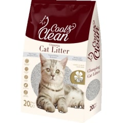 Arena Turca Cool Clean 20L 17.2kg Precio Chile | Arena Sanitaria Gato Alta Absorción