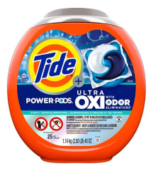 Tide Pods Cápsulas 25U Ultra Oxi 1,14kg Precio Chile | Detergente Cápsulas Alta Potencia Quita Manchas