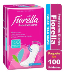 Protector Diario Parati Fiorella 100 Unidades Precio Chile | Protectores Diarios Femeninos Comodidad y Frescura