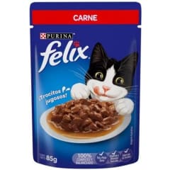 Purina Felix Classic Gato Carne Premio Húmedo Precio Chile | Snack Gato Carne Sachet Felix