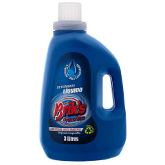 Briks Detergente Matic Azul Premium 3 Litros Precio Chile | Detergente Líquido Lavadora Alta Eficiencia