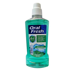 Oral Fresh 6 en 1 Menta Fresca 710ml Precio Chile | Enjuague Bucal Menta Fresca Cuidado Completo