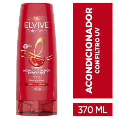 Elvive Color Vive Acondicionador 370ml Precio Chile | Acondicionador Cabello Teñido Protección Color L’Oréal