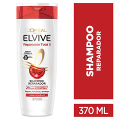 Elvive Shampoo Reparación Total 370ml Precio Chile | Shampoo Reparador Cabello Dañado L’Oréal
