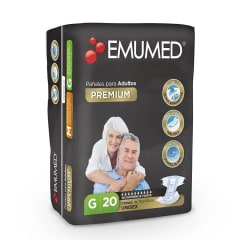 Emumed Pañal Adulto G Velcro Precio Chile | Pañales Adulto Grande Alta Absorción Incontinencia