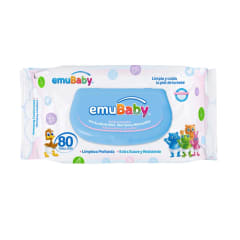 Emubaby Toallas Húmedas 80 Unidades Precio Chile | Toallitas Húmedas Bebé Suaves