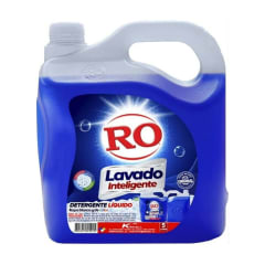 Detergente Líquido RO Inteligente 5 Litros Precio Chile | Detergente Ropa Alto Rendimiento Lavadora